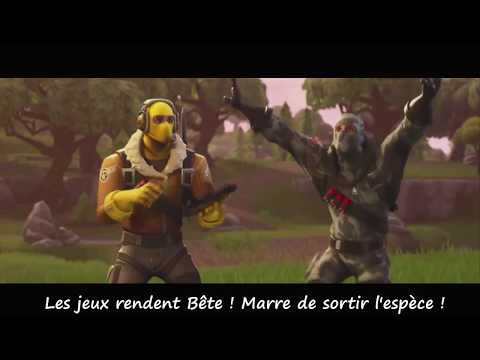 4KEUS   SUR LA PLAY C'EST LA HESS PARODIE FORTNITE