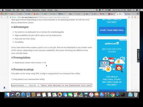 Setup Cronjobs in Kubernetes Cluster | Tutorial