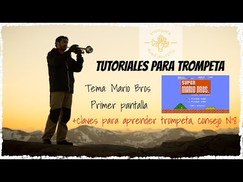 🎺🎵Como tocar *Super Mario Bros* en Trompeta🎵🎺