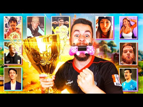 MY VICTORY IN THE FORTNITE YOUTUBER TOURNAMENT - TheGrefg