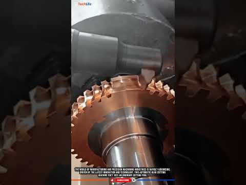 Innovation Gear Manufacturing Technology: Automated, Precise & Industrial Efficient.