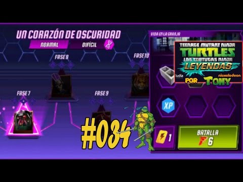 Tortugas Ninja Leyendas "Cap. 34 - Un corazón de oscuridad, Fases 7 a 8" por Tony