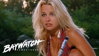 Pamela Anderson's First Ever Scene On Baywatch Introducing CJ | Baywatch Remastered video
