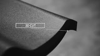 Modulární plechová střešní krytina Hornval H7 20 / 350 3D Aluminium Matt