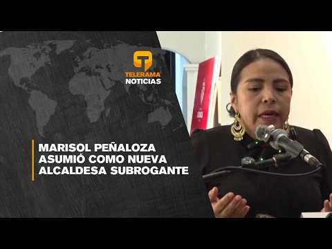 Marisol Peñaloza asumió como nueva alcaldesa subrogante