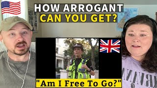 Americans React: Educated American vs British Police in London