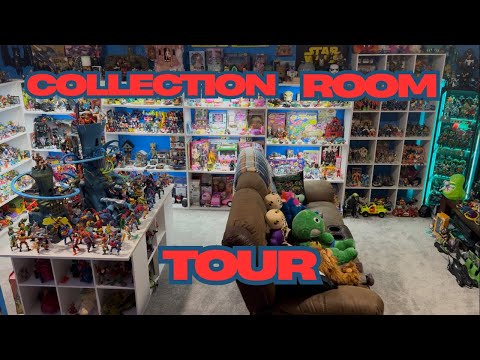 Vintage and Modern Toy Collection Room Tour