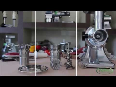 Fama Industrie srl - Tritacarne montaggio corretto gruppo macinazione mezzo UNGER