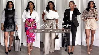 ELEVATED SUMMER WORKWEAR OUTFITS! | 2024 STYLE GUIDE!