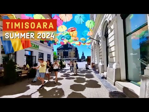 My Motorcycle Trip to Timisoara, Romania, SUMMER 2024. - Motorbike Ride & Walk Tour