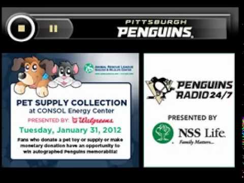 01/19/2012 - Kris Letang audio - Penguins Live (audio from 1/18/2012)