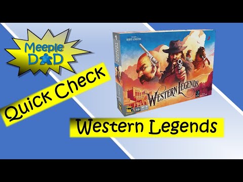Western Legends - Brettspiel Kick Check