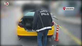 Taksinin Yedek Lastiğinde 1 Kilo Metamfetamin Ele Geçirildi