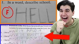 FUNNIEST KID TEST ANSWERS! (TOP 10)