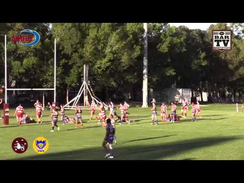 NHRU Round 4 Premier 1 Highlights - University v Hamilton Hawks