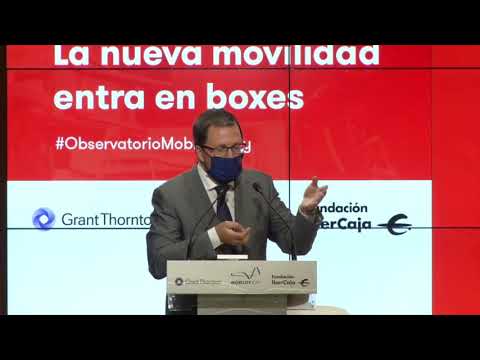 Raúl Blanco del Gobierno de España en el II Observatorio de la Movilidad Sostenible