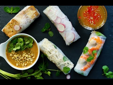 Classic Vietnamese Spring Rolls