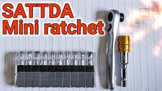SATTDA mini ratchet set review 9212a
