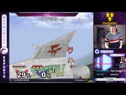 Casual destroys sponsored player with a crazy Corneria combo