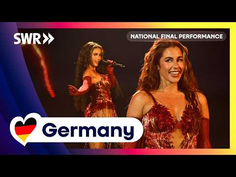 Sarah Engels - Fire - Germany 🇩🇪 | National Final Performance #Eurovision2026
