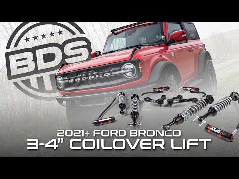 BDS Coilover Kit Unboxing for For Bronco