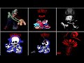 FNF - Mario's Madness V2 - All Game Over Screen Animations