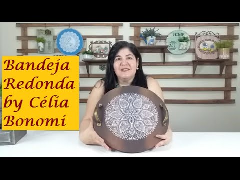 bandeja tipo palete redonda