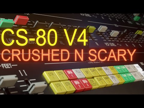 CS-80 V4 CRUSHED and SCARY LEAD Arturia Sound Design Tutorial