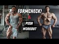Formcheck und heftiges Push Training im Diät Update (5 Weeks Out)!