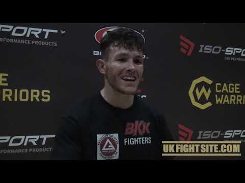 Cage Warriors 99: Steve Aimable Post-Fight Interview