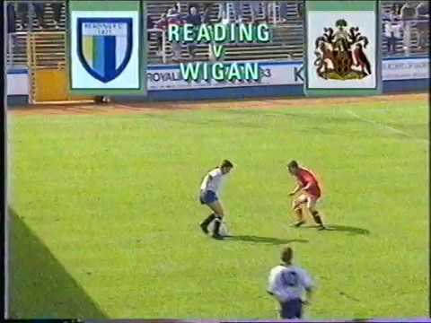 Reading 3-2 Wigan Athletic 1991/92