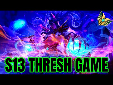S13 Thresh Gameplay vs Pyke - League of Legends [FULL GAME]