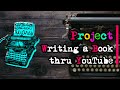 Writing A Book With Me ASMR Typewriter With Rain
