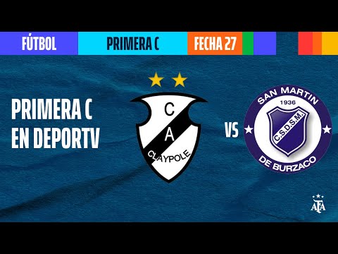 Claypole vs San Martín de Burzaco - El clásico - Fecha 27 - Primera C 2023 - #PrimeraCenDEPORTV