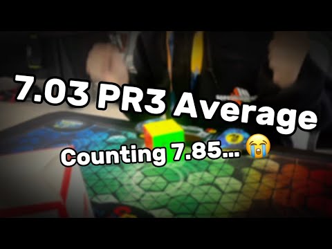 7.03 Official 3x3 Average (PR3)