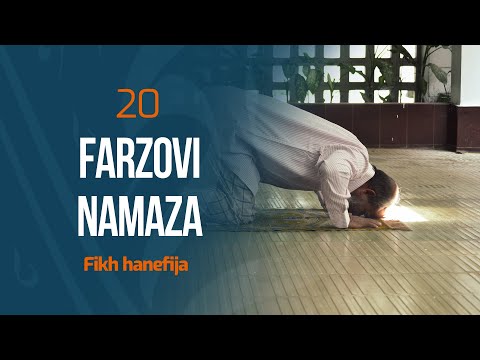 20 Farzovi namaza | Fikh hanefija | dr. Zijad Ljakić
