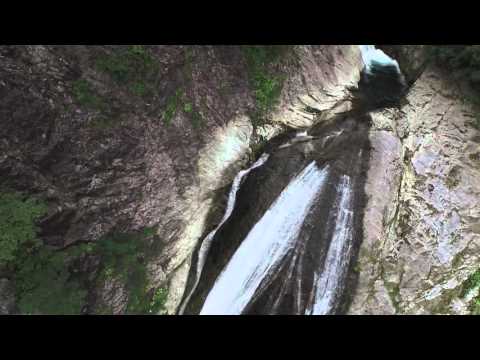 【NIIGATA-SORADORI】日本の滝百選の一つ　鈴ヶ滝　村上市