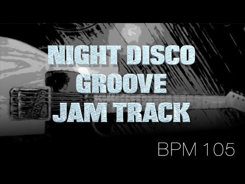 80s Night Disco Groove Backing Track in C minor