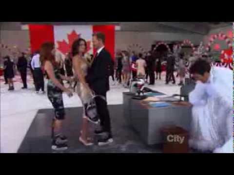 Barney Stinson and Robin Scherbatsky- Rehearsal dinner,Canadian surprise,S09E12