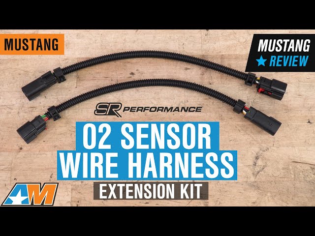O2 Sensor Wire Harness Extension 12" Pair Mustang GT 2015-2017