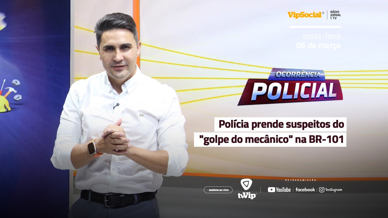 Confira os principais registros policiais desta sexta-feira, 06 de março