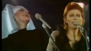 BOWIE WITH MARIANNE FAITHFULL ~ I GOT YOU BABE~ REHEARSAL 73