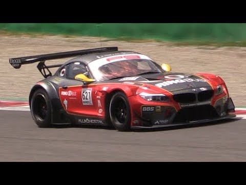 BMW Z4 GT3 Racing at Monza Circuit-The Best Sounding GT3 Ever?