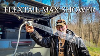 Flextail Max Shower Review great Overlanding kit for 2024