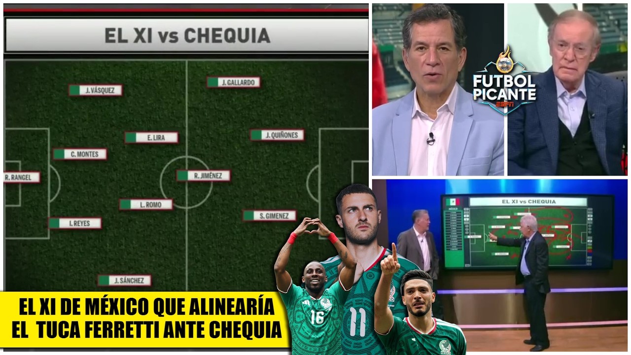 JULIAN QUIÑONES, RAÚL JIMÉNEZ y SANTI GIMENEZ sería el ataque del TUCA ante CHEQUIA | Futbol Picante
