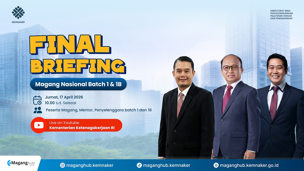 [LIVE] Final Briefing - National Internship Batch 1 and 1B