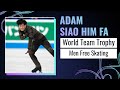 Adam SIAO HIM FA FRA Men Free Skating ISU World Team Trophy Tokyo 2025 WTTFigure