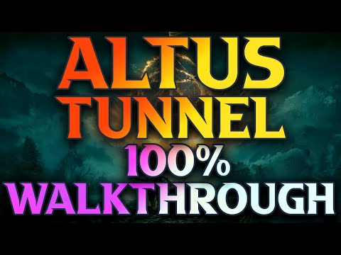 Altus Tunnel Walkthrough Elden Ring - Somberstone Miner's Bell (2) Location
