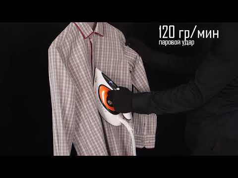 Миниатюра изображения товара Утюг с парогенератором VLK Vesuvio 5500 (белый/черный/оранжевый)