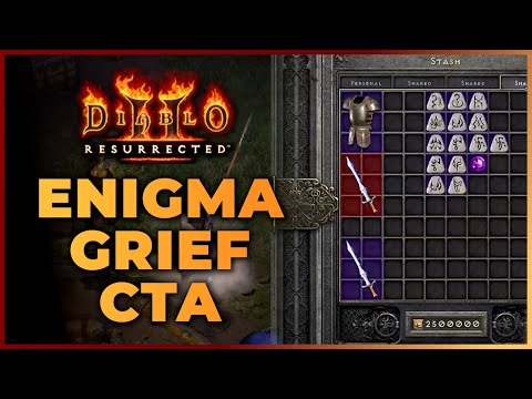Rolling ENIGMA, GRIEF and Perfect 2nd CTA!! - Best Runewords - Diablo 2 Resurrected